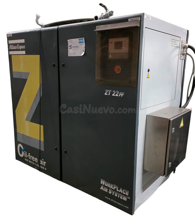 Compresor Atlas Copco ZT22 - Máquina industrial en óptimas condiciones