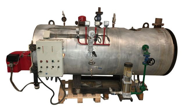 Caldera Vapor Industrial Geval 400kg/h - Funcionamiento Óptimo