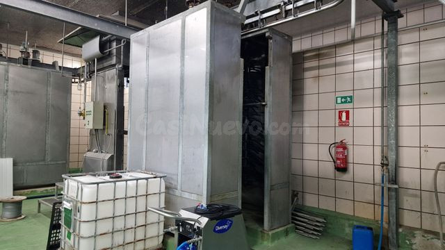 Máquina flageladora porcina 3 columnas - Venta España