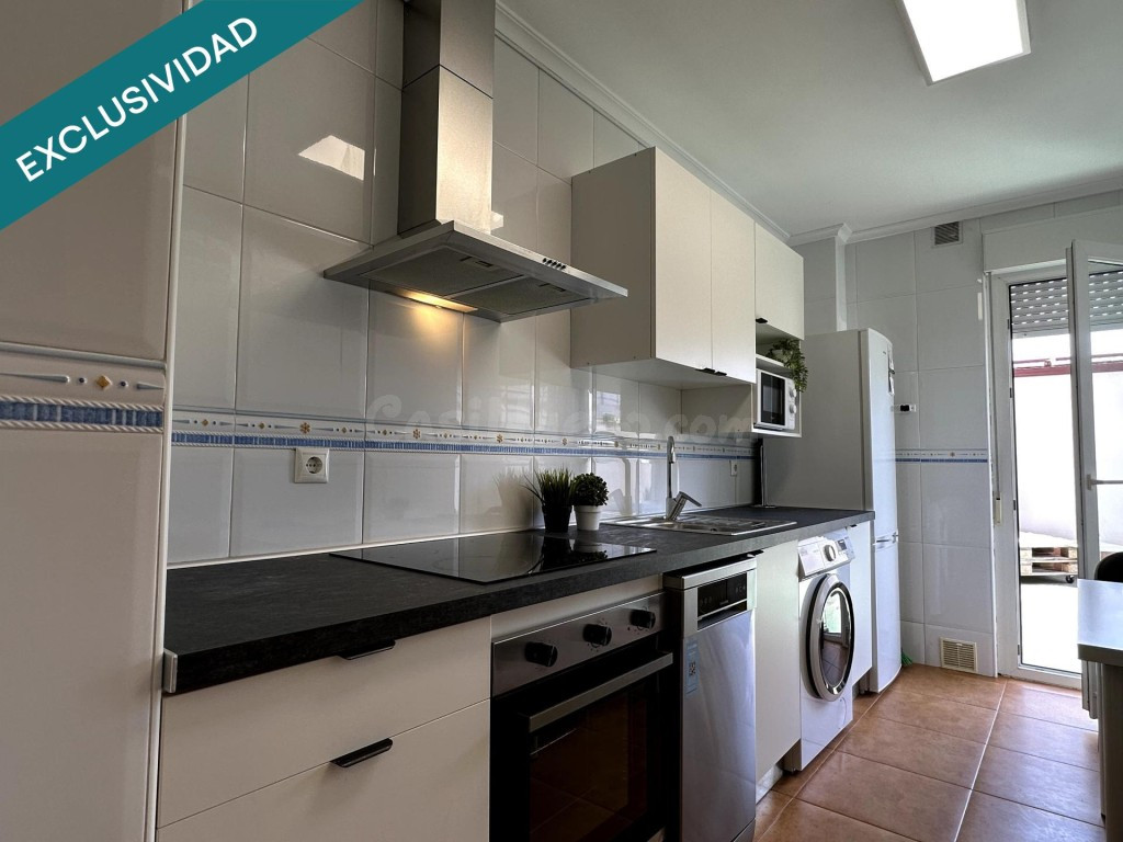 Apartamento con patio privado de 25 m² en Trobajo del Cerece