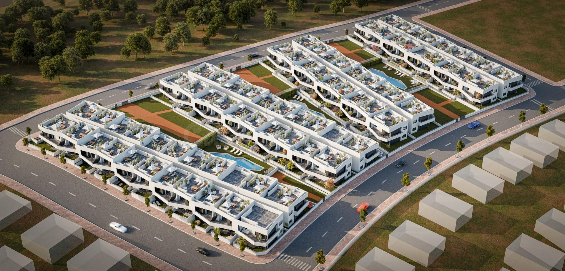 Bungalows Modernos de Obra Nueva en San Miguel de Salinas con 3 Piscinas Comunitarias - foto 2