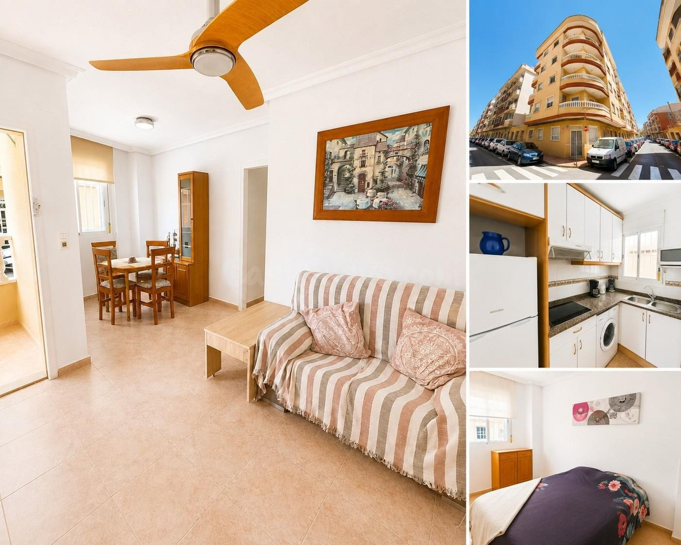 Apartamento en planta baja a 500 metros de la Playa del Cura – Torrevieja