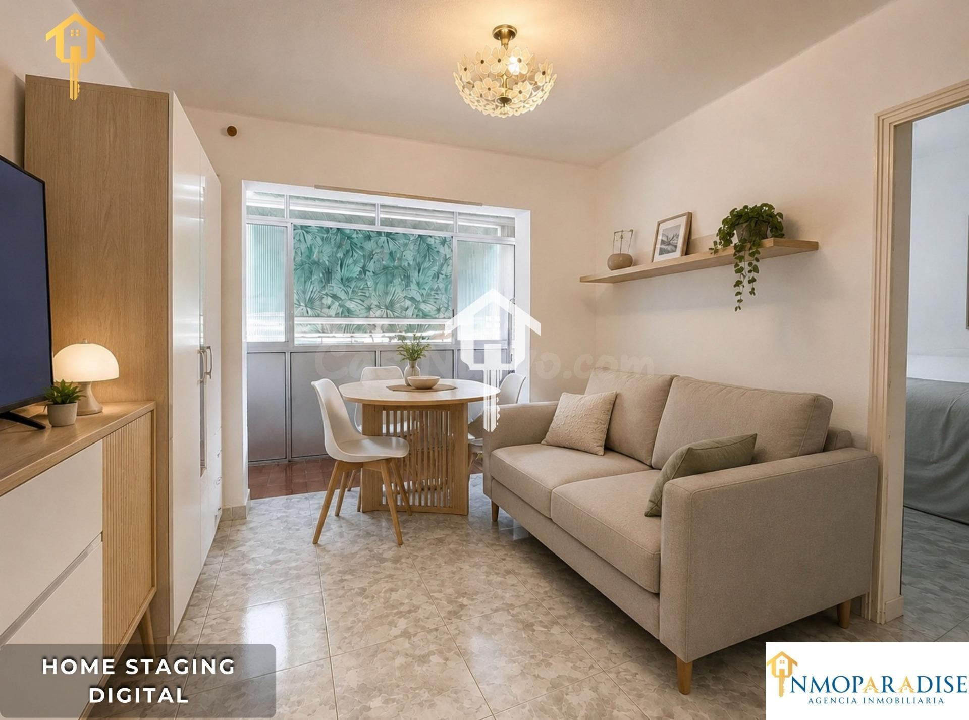 PISO EN VENTA EN SAN VICENTE DEL RASPEIG ALICANTE. 58m2, 3 habitaciones, BALCÓN ACRISTALADO, PRIMERA PLANTA SIN ACENSOR.