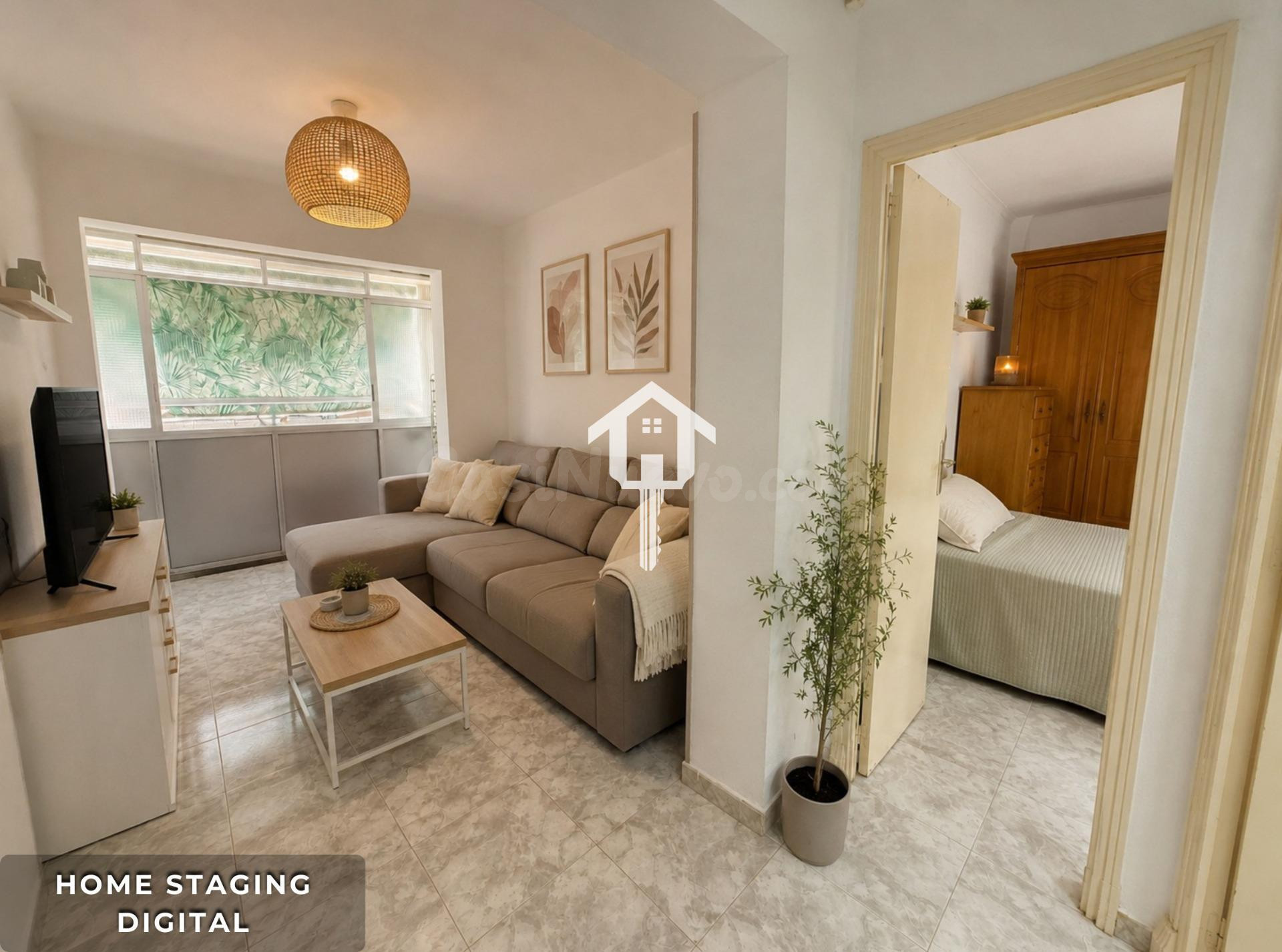 PISO EN VENTA EN SAN VICENTE DEL RASPEIG ALICANTE. 58m2, 3 habitaciones, BALCÓN ACRISTALADO, PRIMERA PLANTA SIN ACENSOR. - foto 4