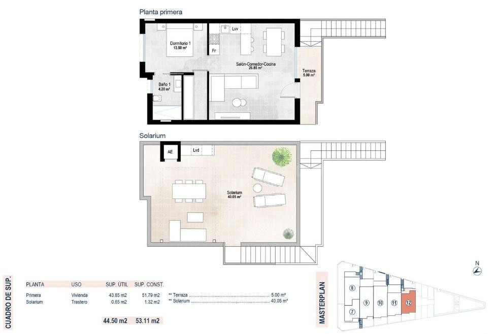 Apartamento 2 habitaciones 60m² en venta - Polideportivo - foto 4