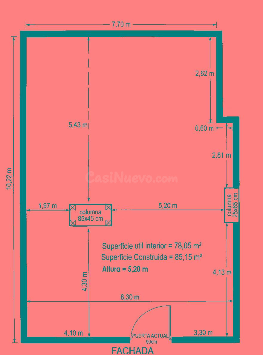 Local comercial 85m² en alquiler - Centro - foto 3