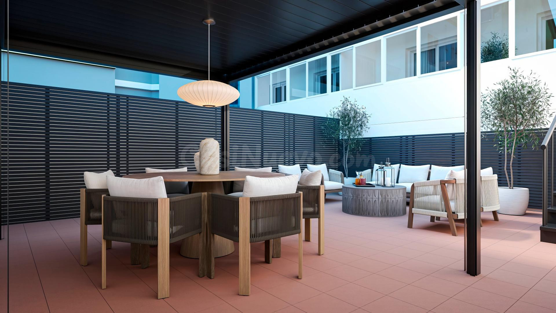 Exclusiva propiedad a estrenar con gran terraza privada