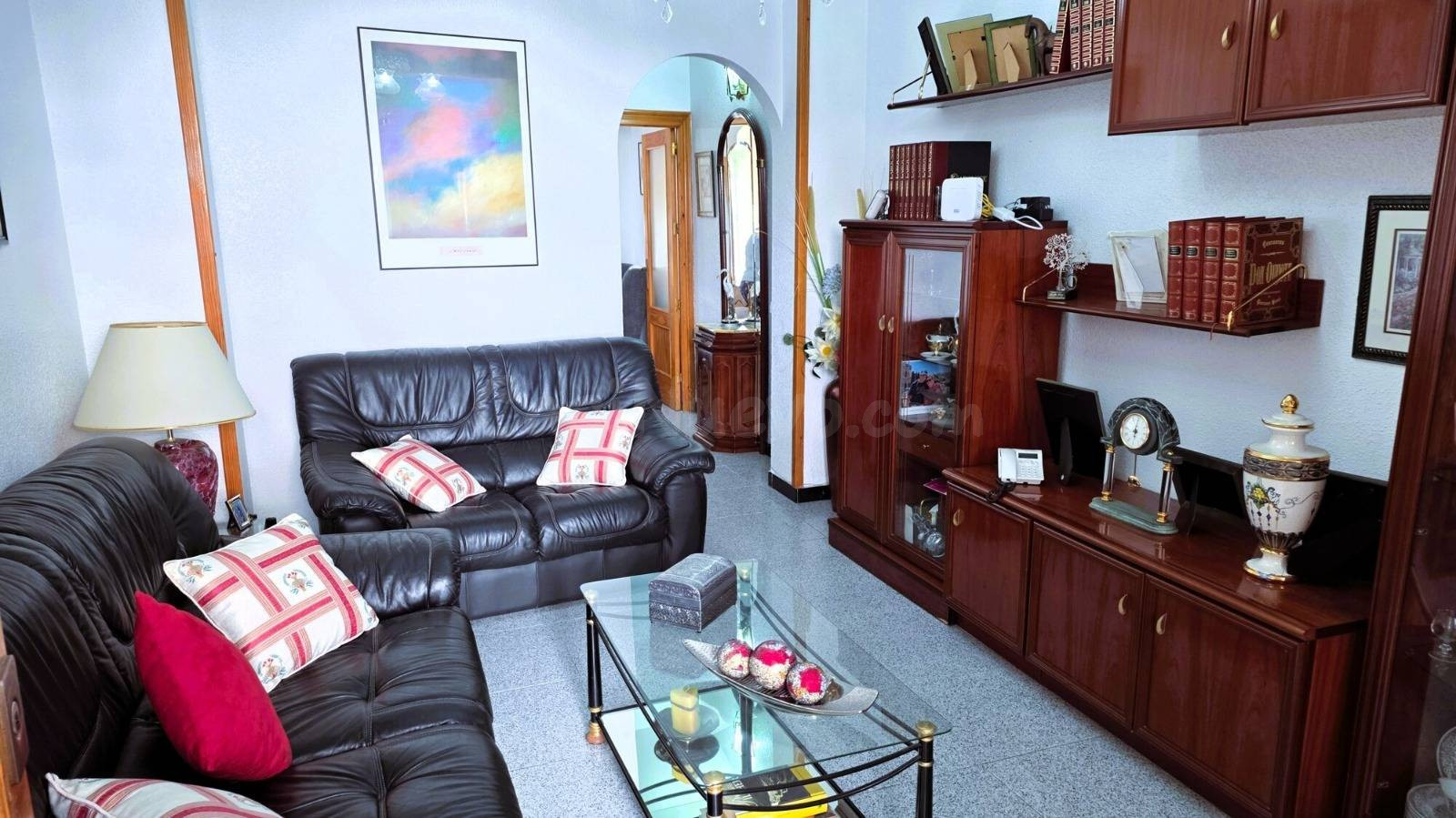Casa con tres terrazas