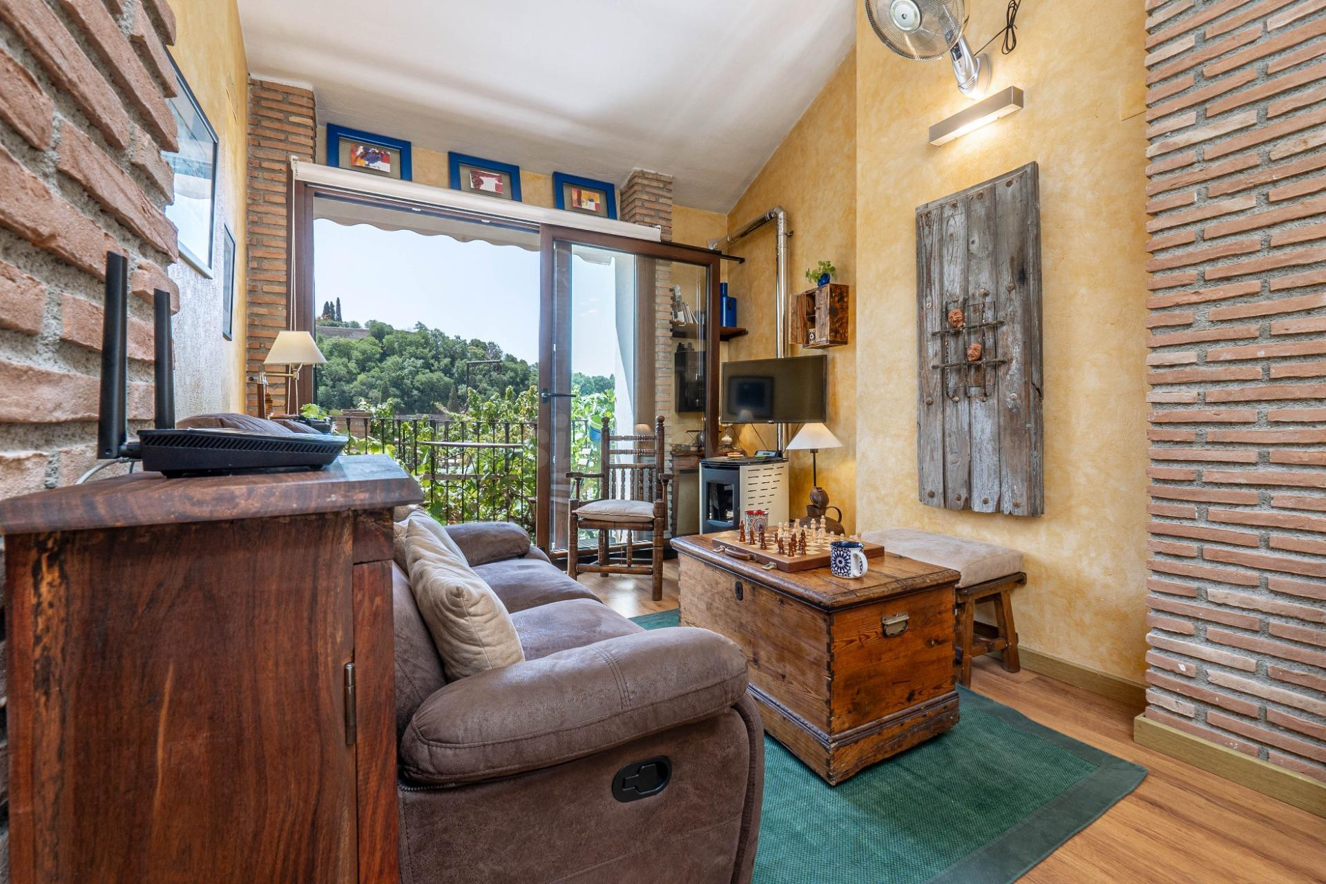 Dos maravillosas casas en el Albaicín con vistas panorámicas a la Alhambra