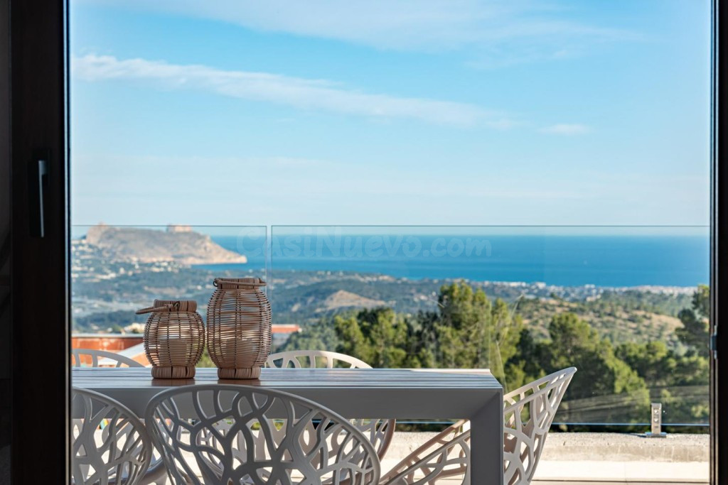 Exclusivas villas de obra nueva con vistas al mar en Polop - foto 5