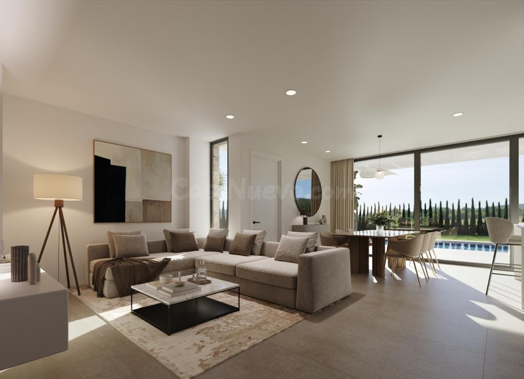 Entre el golf y el Mediterráneo: villa de 5 dormitorios con  - foto 3