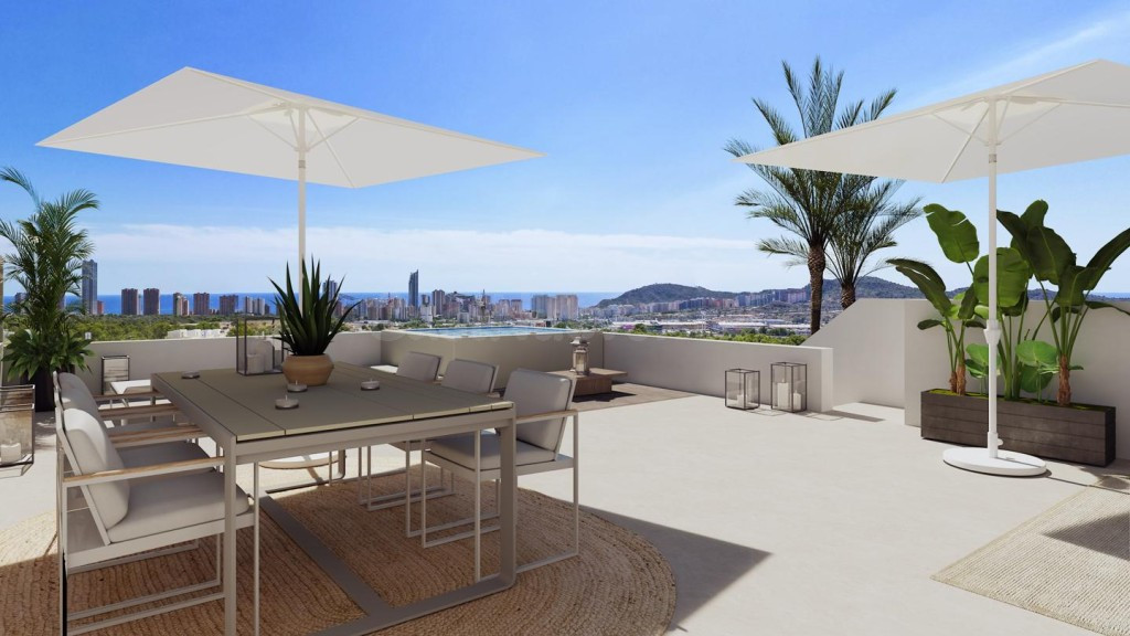 Apartamentos con jardín privado y áticos con solárium en Sie - foto 4