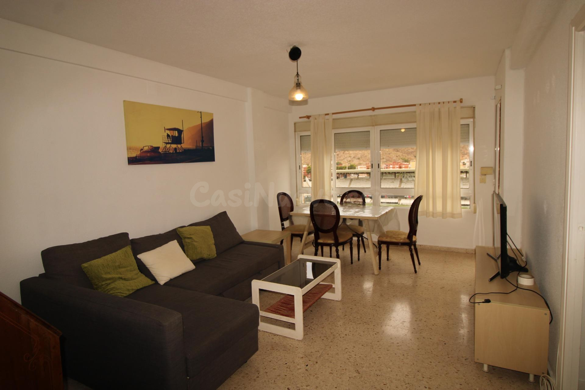 Piso en alquiler con vistas despejadas en Alameda San Antón, Cartagena