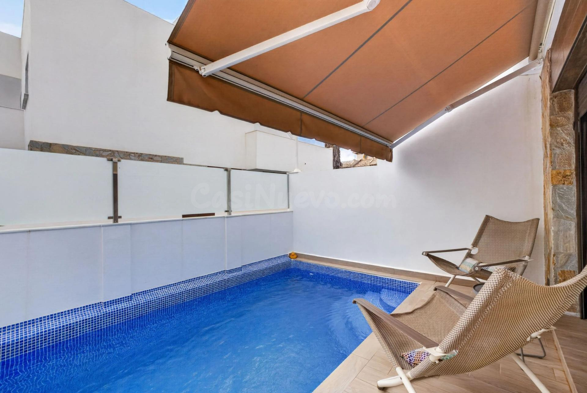 CASA ADOSADA CON PISCINA CLIMATIZADA PRIVADA Y SOLARIUM EN L - foto 4