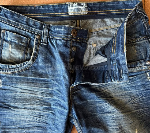 Pantalón tejano Zara Vintage Denim