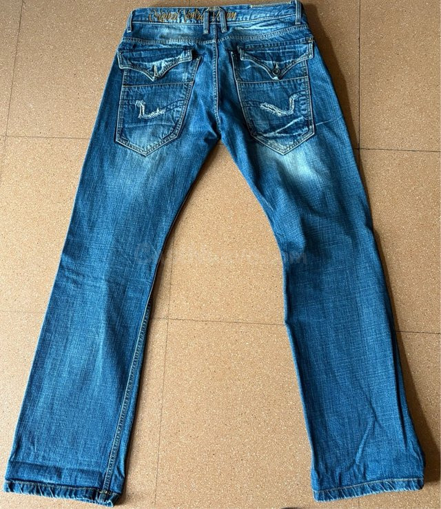 Pantalón vaquero recto Bershka - foto 2