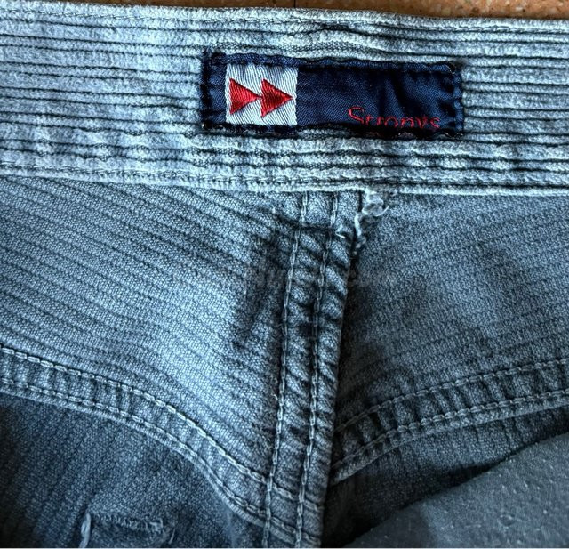 Pantalón pana Stronys corte ancho tiro bajo - foto 3