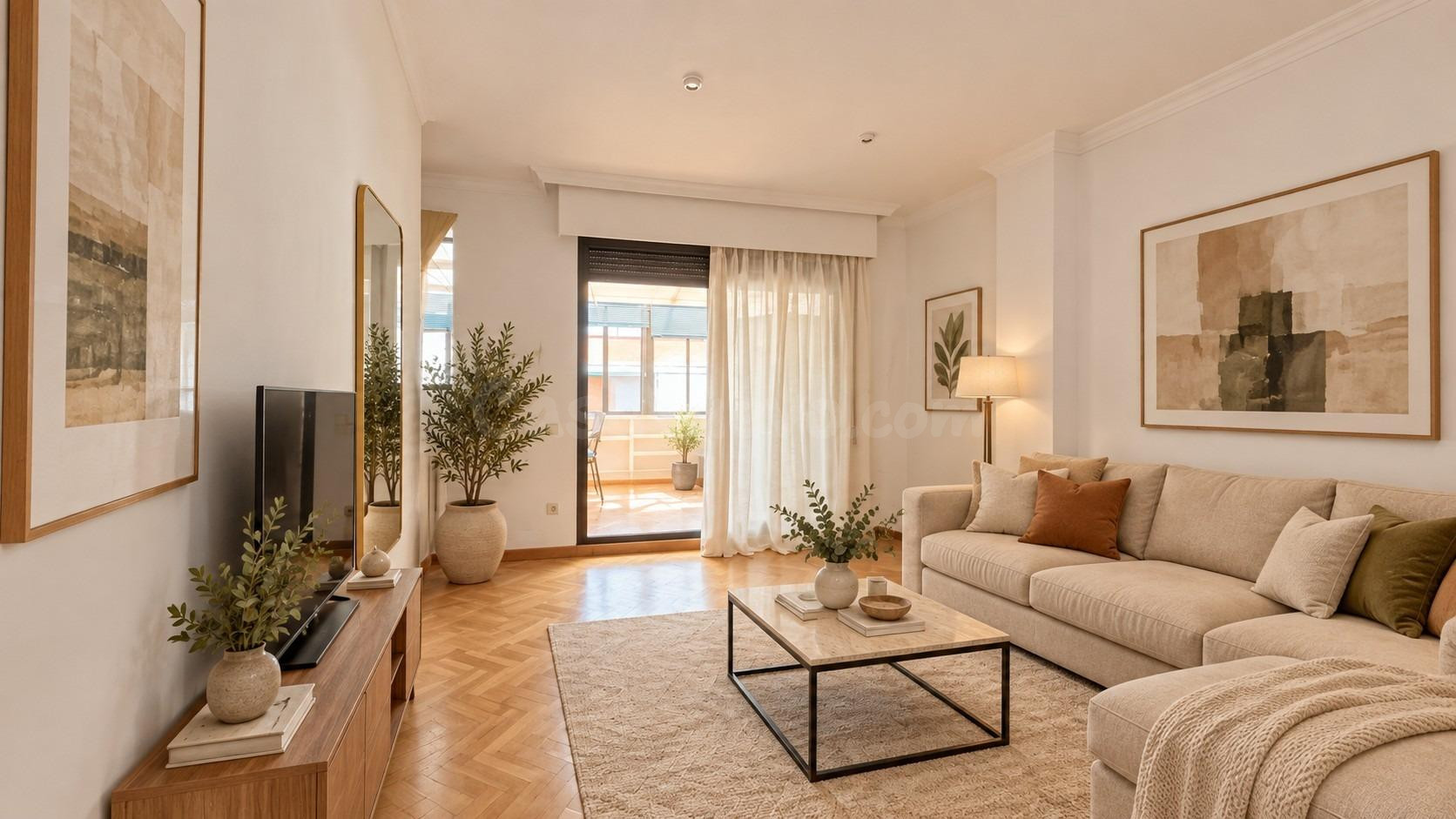 Ático con terraza acristalada y gran potencial en Tetuán