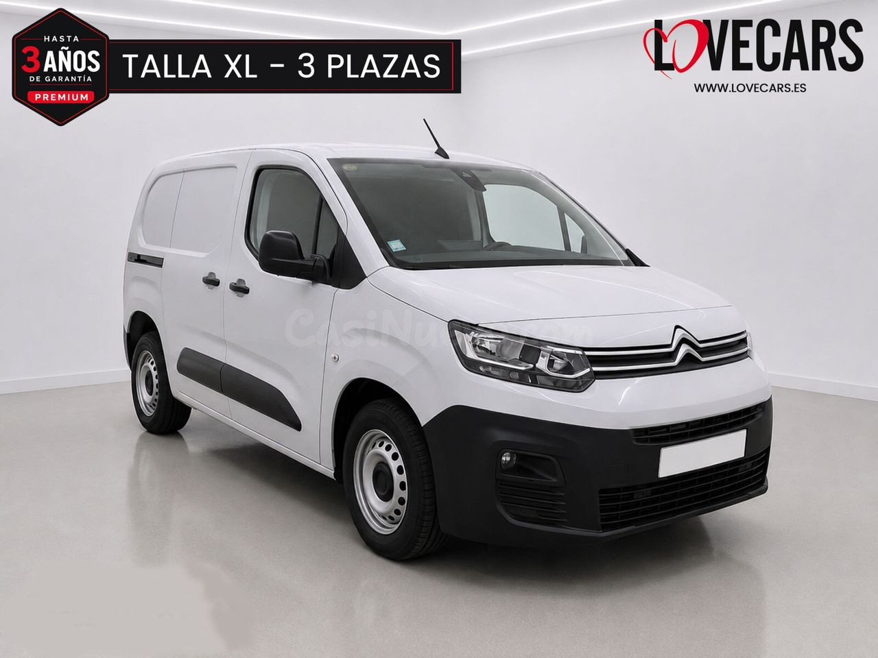 Citroën Berlingo XL 3 plazas Vigo - Espacio y eficiencia para profesionales