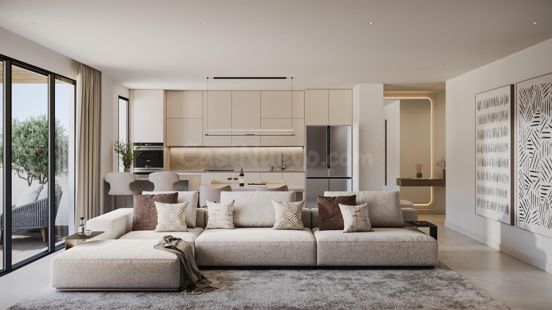 Apartamento de 2 dormitorios en Mijas - foto 4