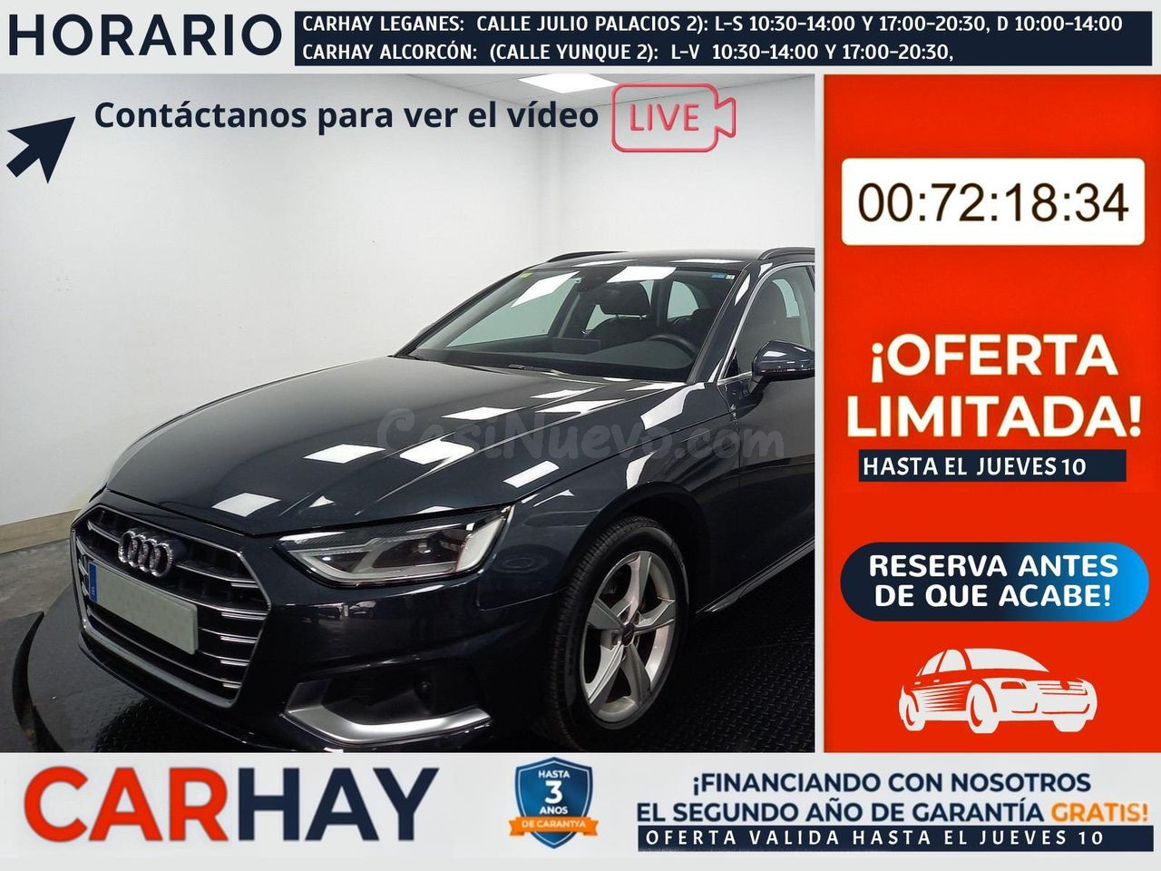 Audi A4 Avant 163 CV automática Alcorcón