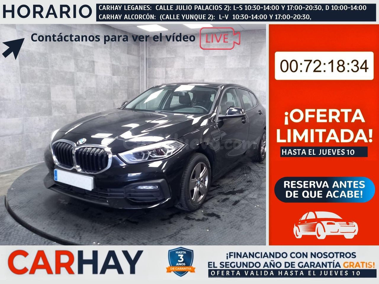 BMW Serie 1 Hatch compacto 2021 en Alcorcón