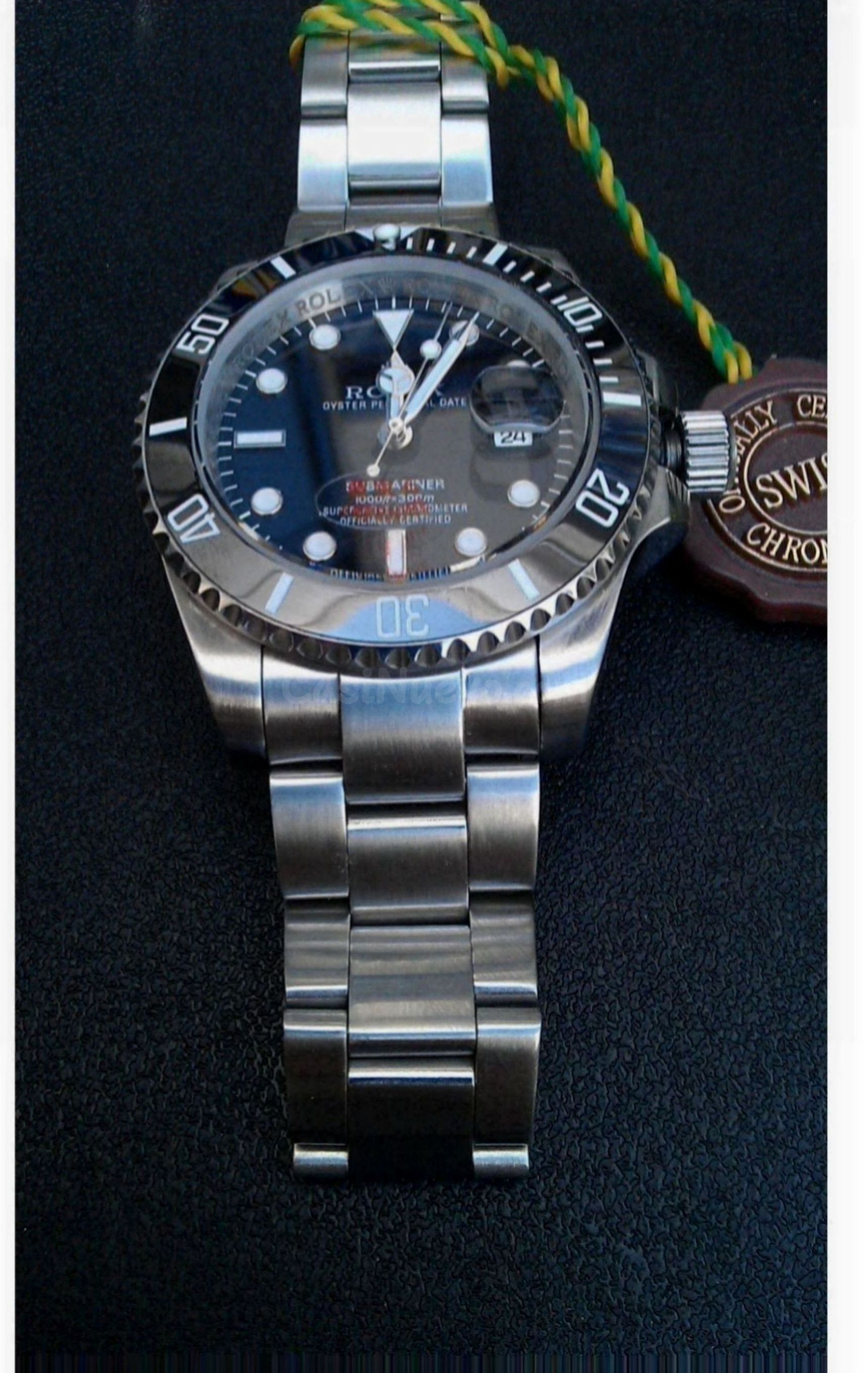 Rolex Submariner clásico en negro edición exclusiva diver - foto 5