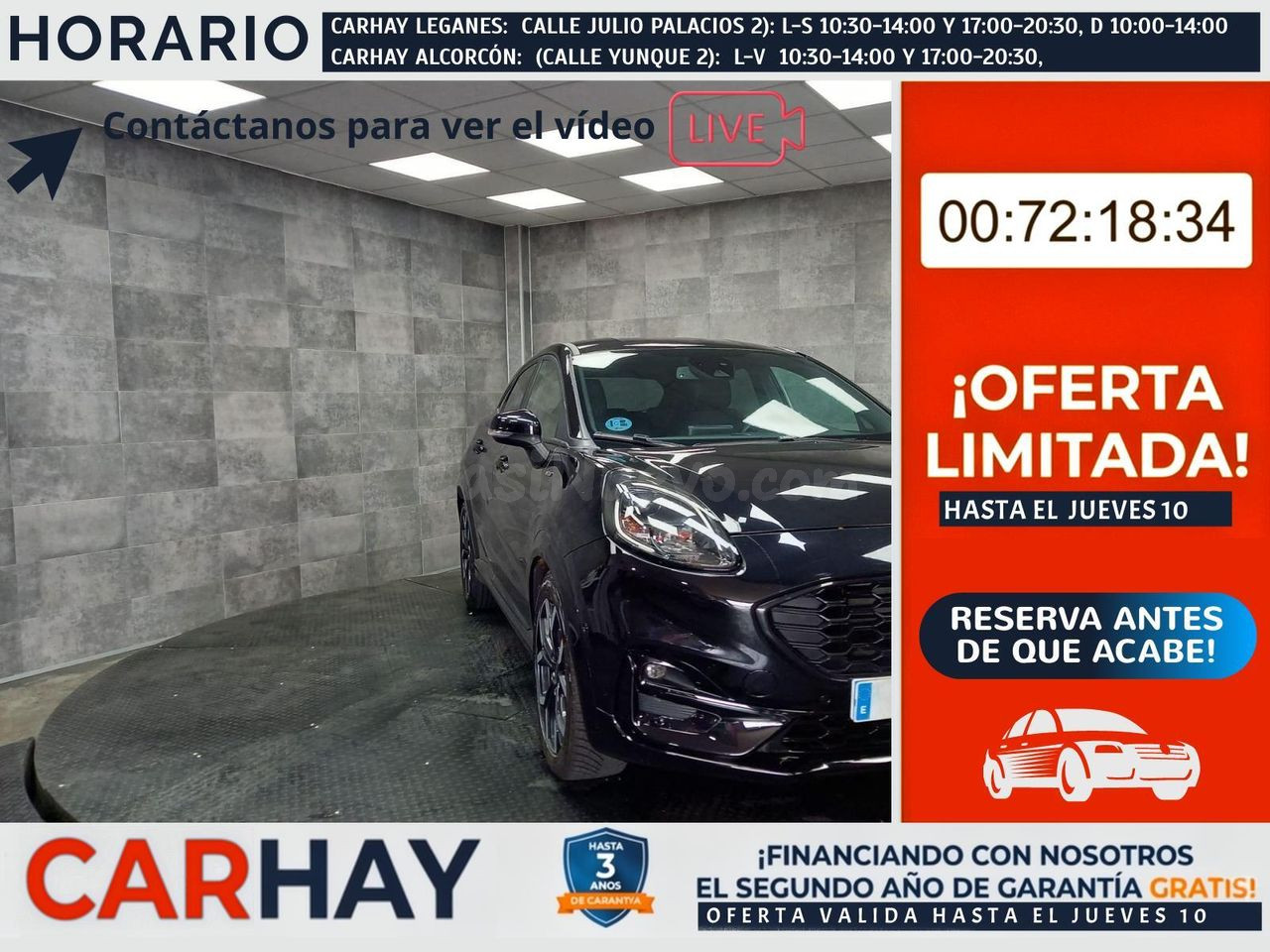Ford Puma ST-Line Híbrido 125CV en Alcorcón - Oferta única