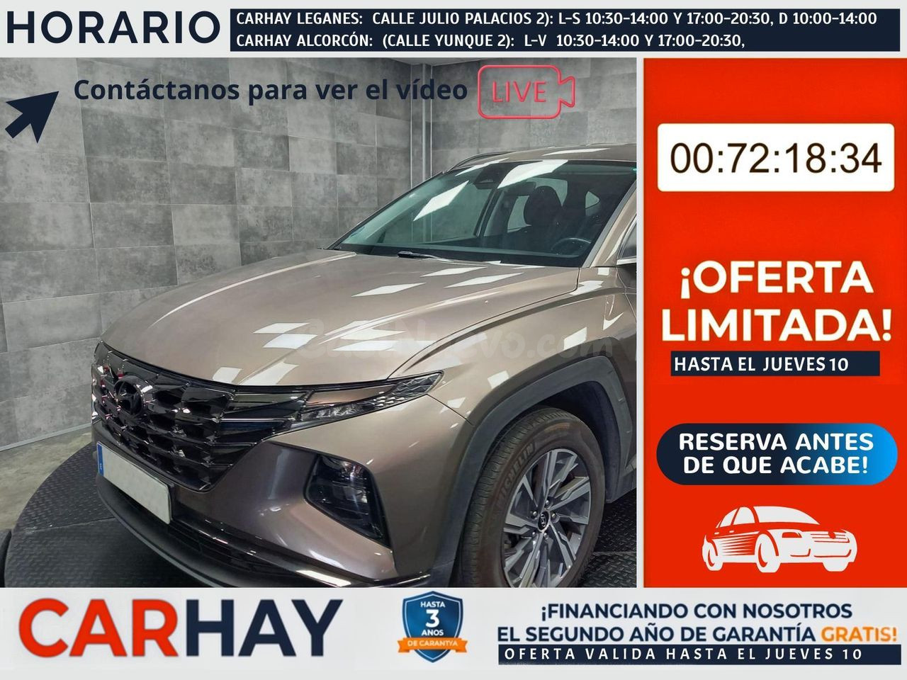 SUV híbrido premium en Alcorcón: tecnología y espacio al volante