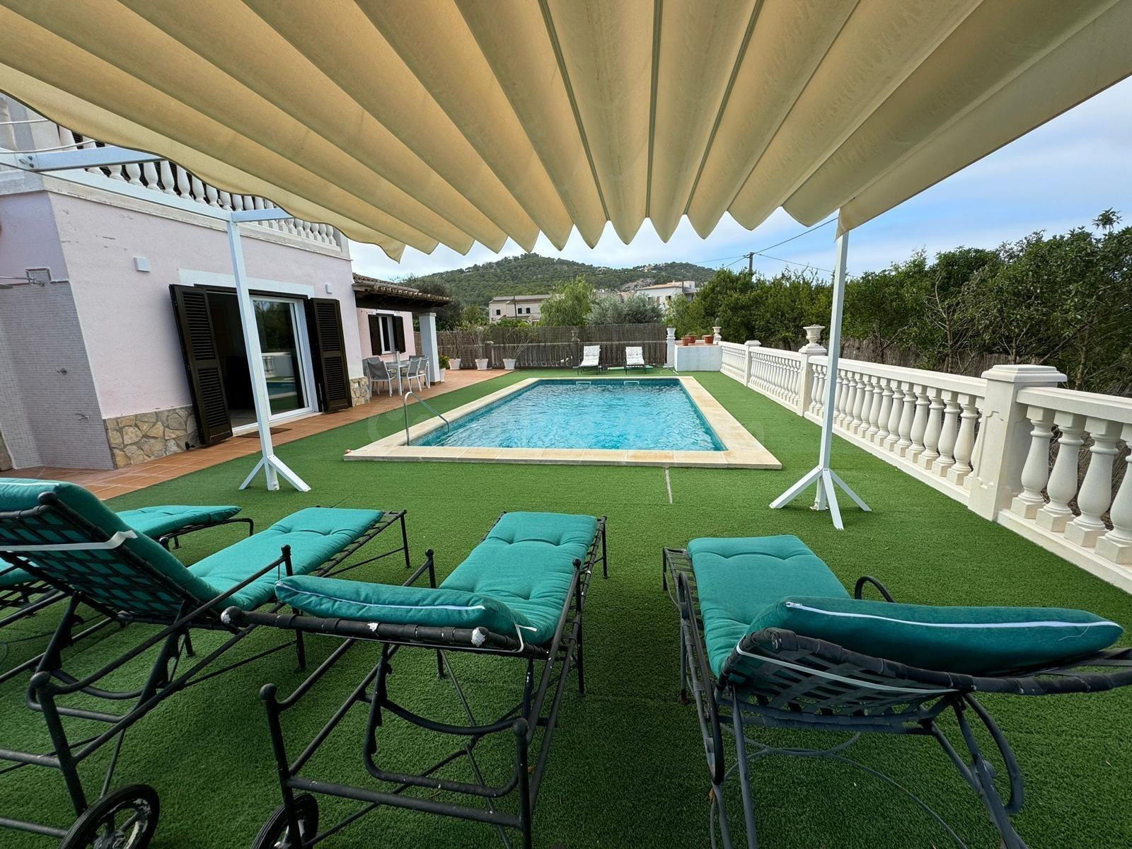 Se alquila Casa de pueblo con piscina privada y vistas panorámicas en Andratx