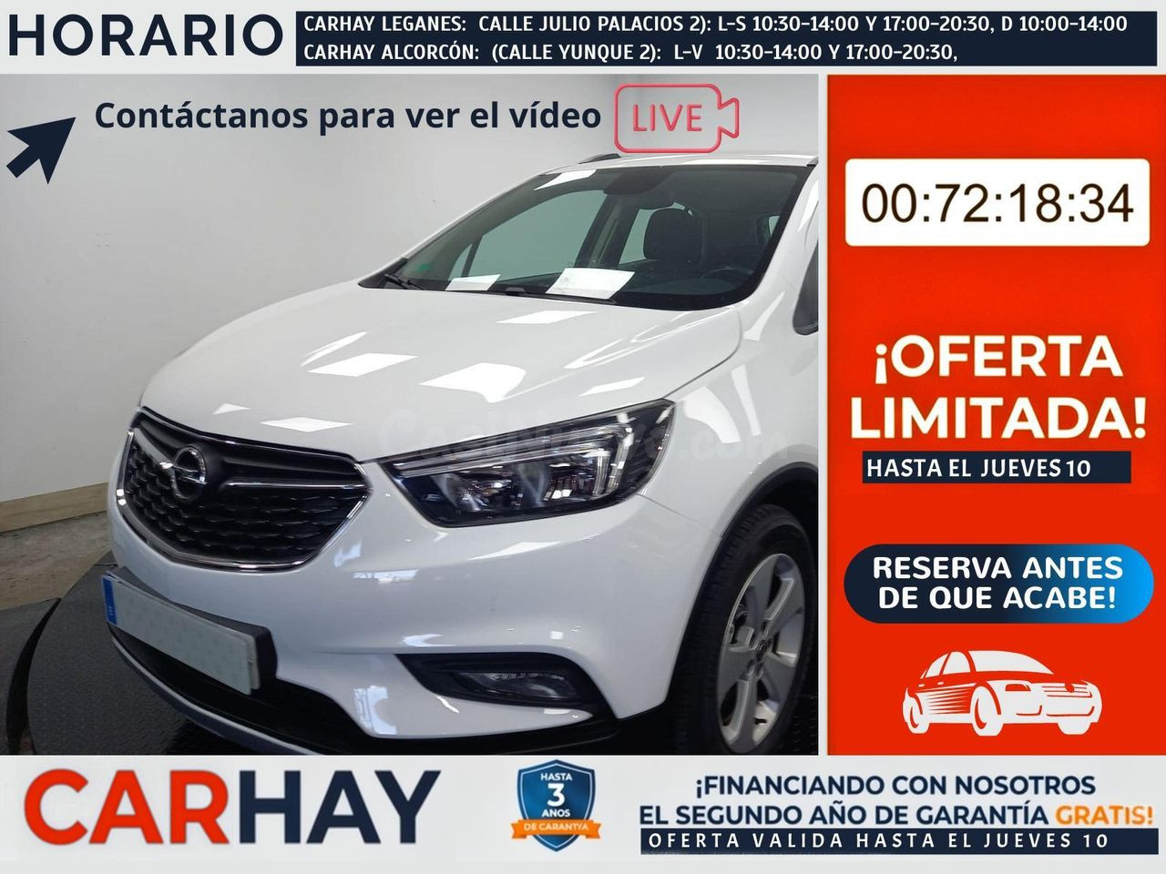 Opel Mokka X 1.4 GLP ECO 4x2 Leganés - SUV versátil y ahorrador