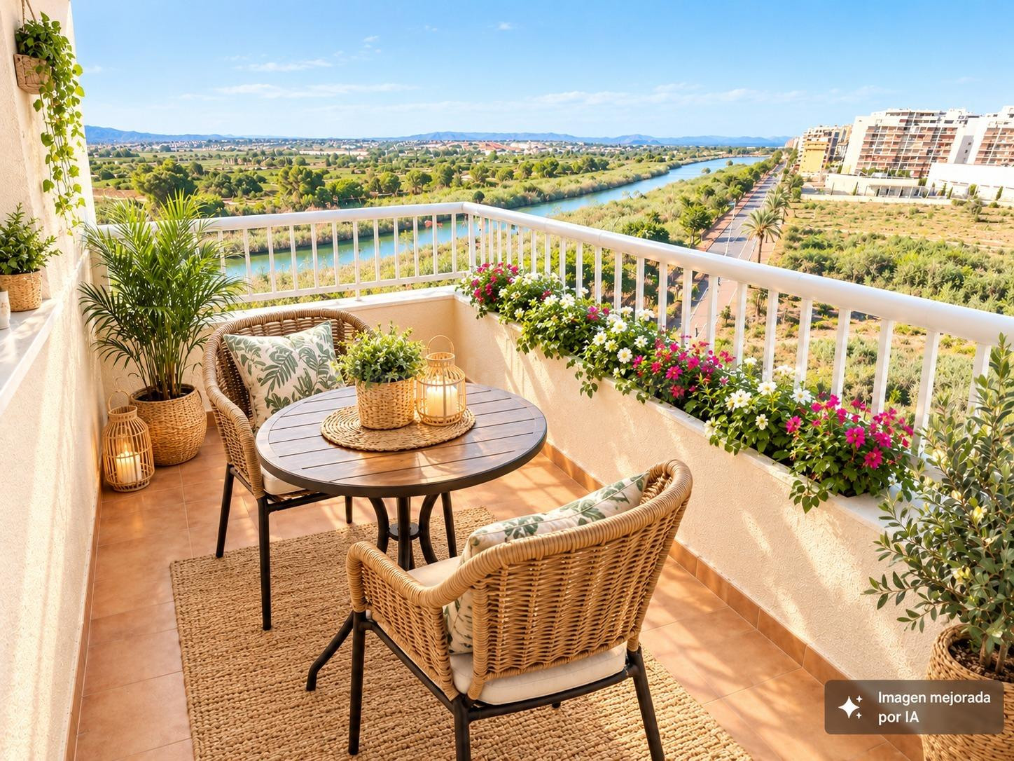 Apartamento con vistas despejadas al río Segura en Guardamar del Segura-Alicante