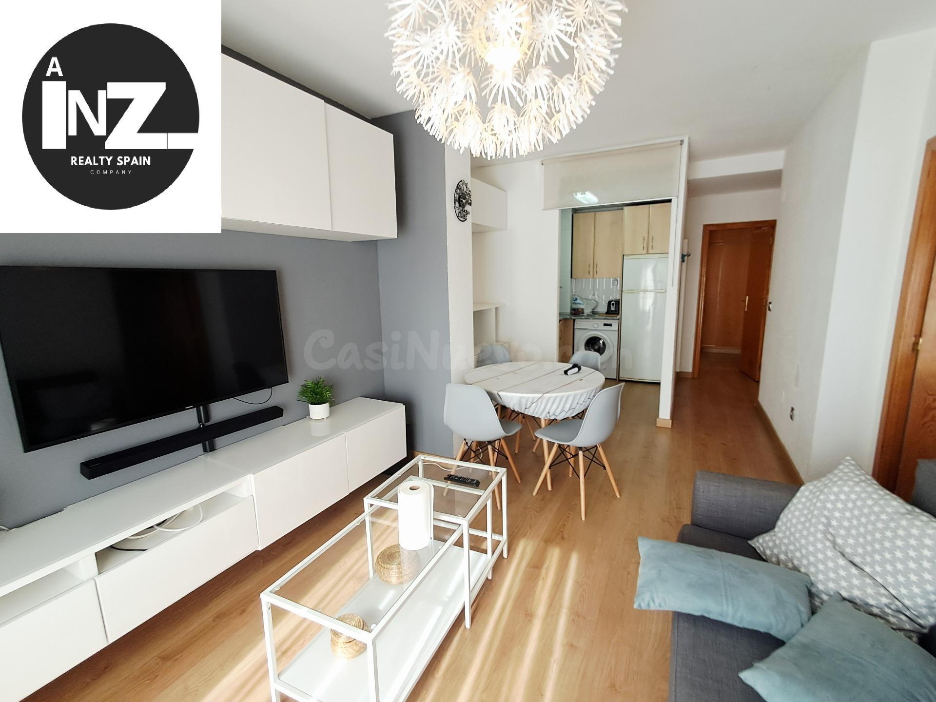 SE ALQUILA PRECIOSO PISO EN LA ALBERCA 2 DORMITORIOS – ZONA 
