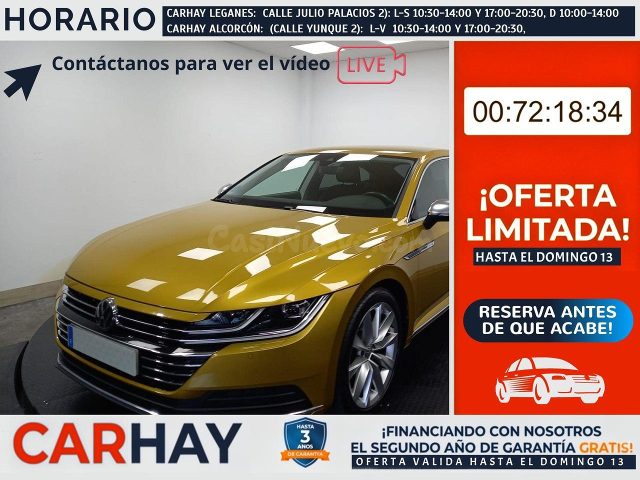 Volkswagen Arteon 150CV Automático Leganés