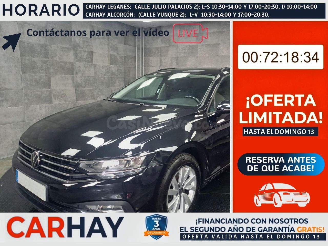 Volkswagen Passat Variant 2.0 TDI Alcorcón - Espacio y Eficiencia