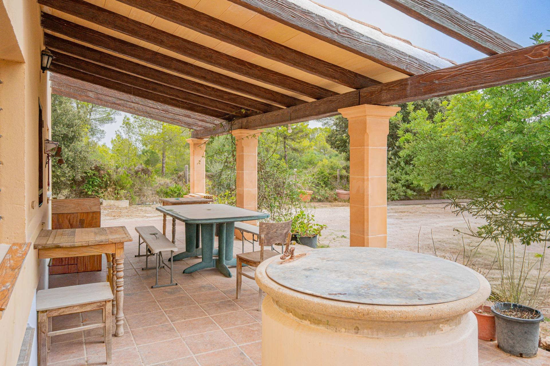 Finca rústica en Porreras con casa de 220 m2 y espectaculare - foto 2