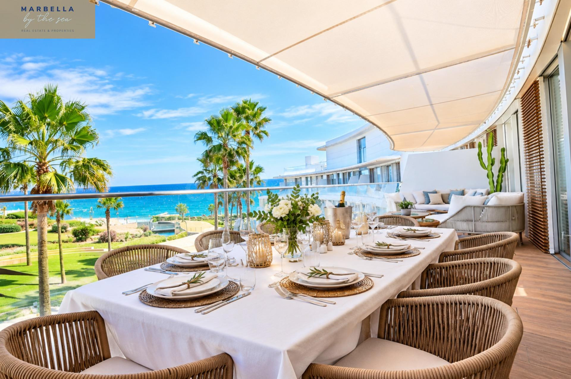Apartamento de 4 dormitorios vistas al mar Estepona