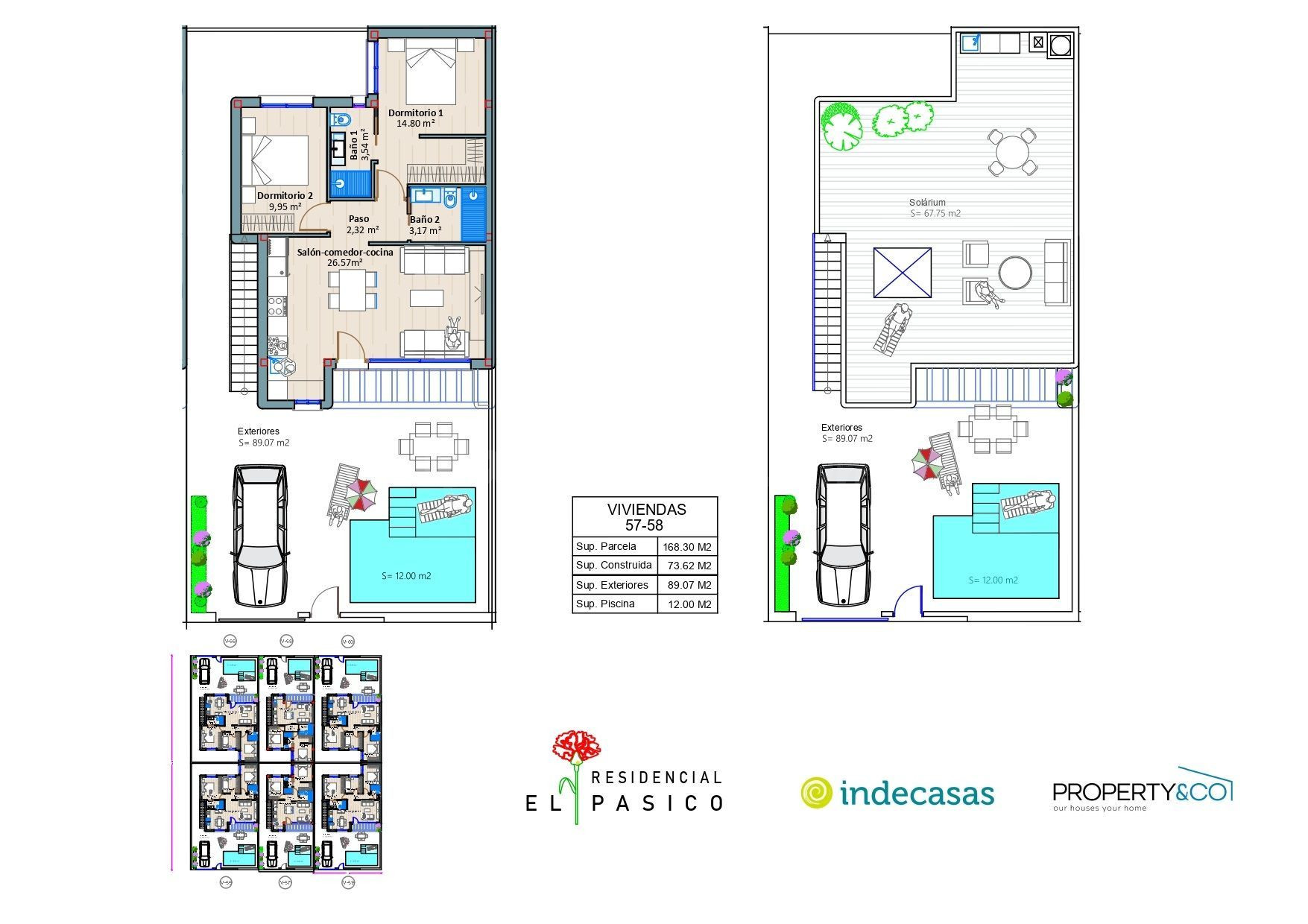 Villa 2 habitaciones 74m² en venta - Torre-Pacheco - Torre-P - foto 3