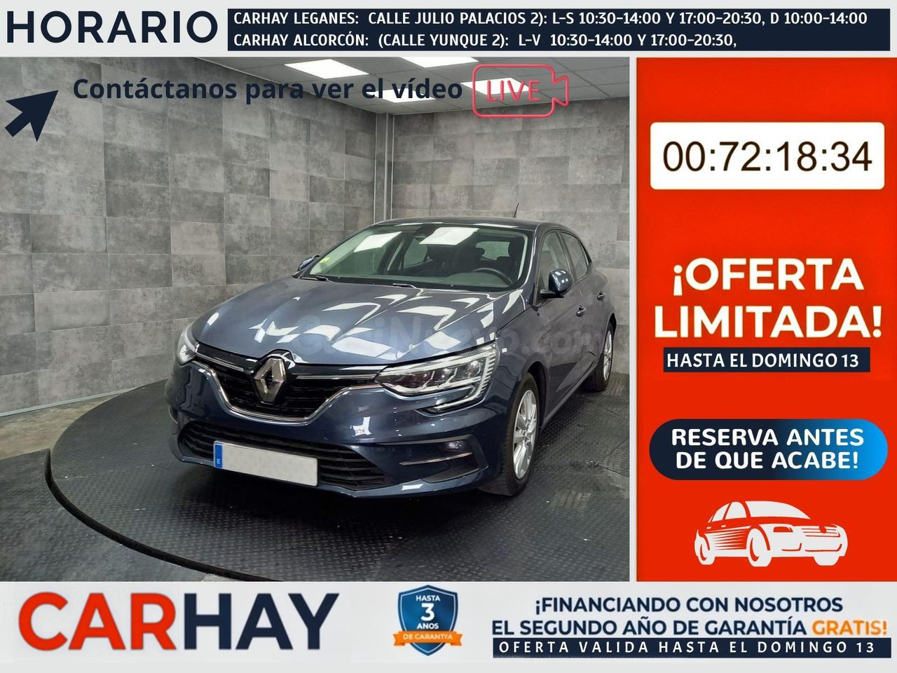 Renault Megane 1.5 Blue DCI 115 CV Business EDC