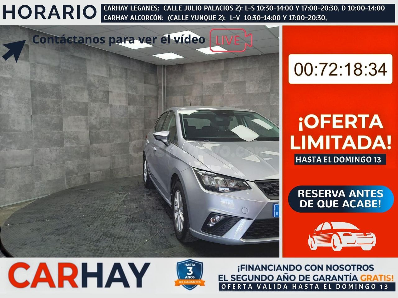 SEAT IBIZA Style 1.0 TSI 95CV BVM5 E6D