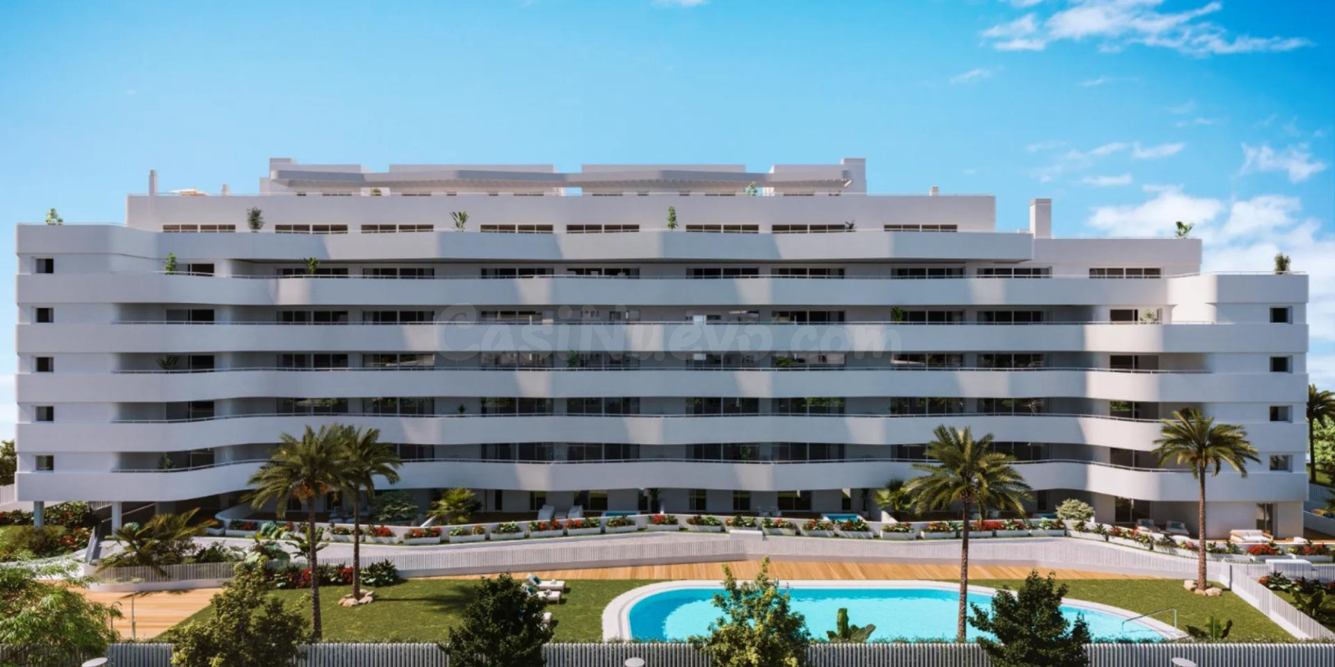 APARTAMENTOS DE OBRA NUEVA EN TORRE DEL MAR CERCA DE LA PLAY