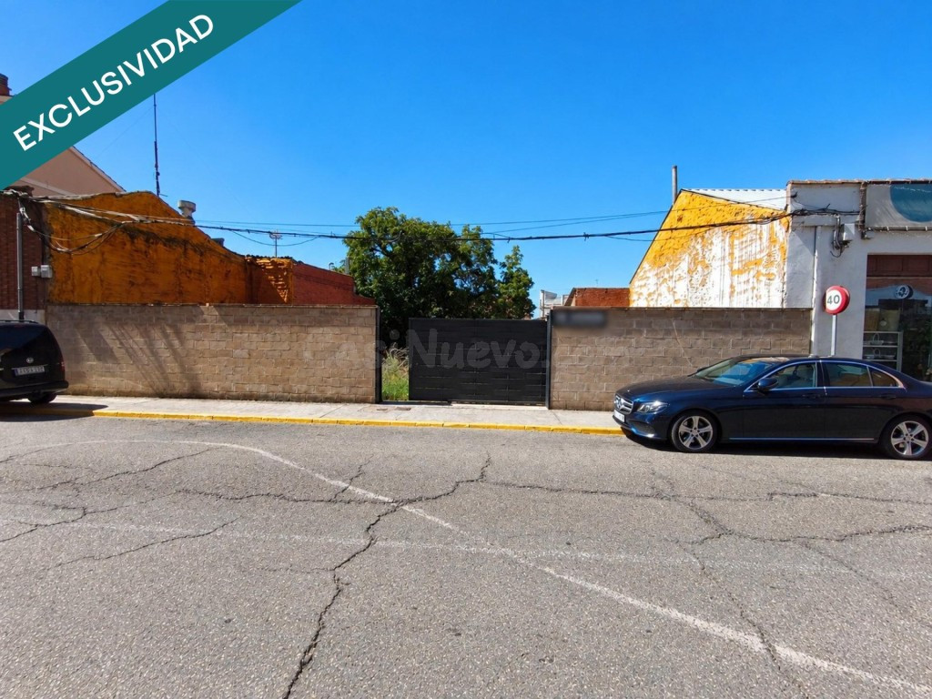FINCA CÉNTRICA URBANIZABLE EN VEGUELLINA DE ÓRBIGO