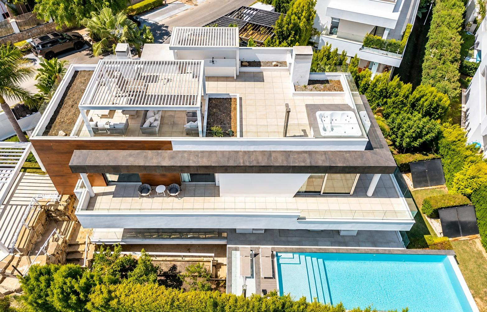 Villa moderna de lujo con vistas al mediterraneo: diseño, pr - foto 2
