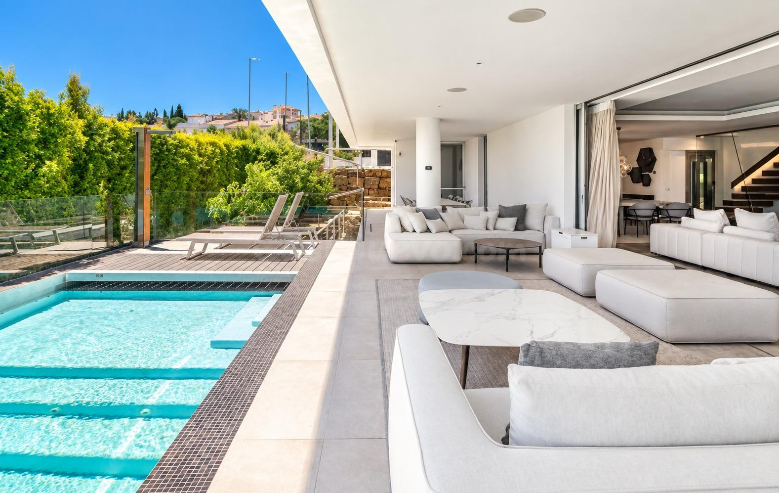 Villa moderna de lujo con vistas al mediterraneo: diseño, pr - foto 5