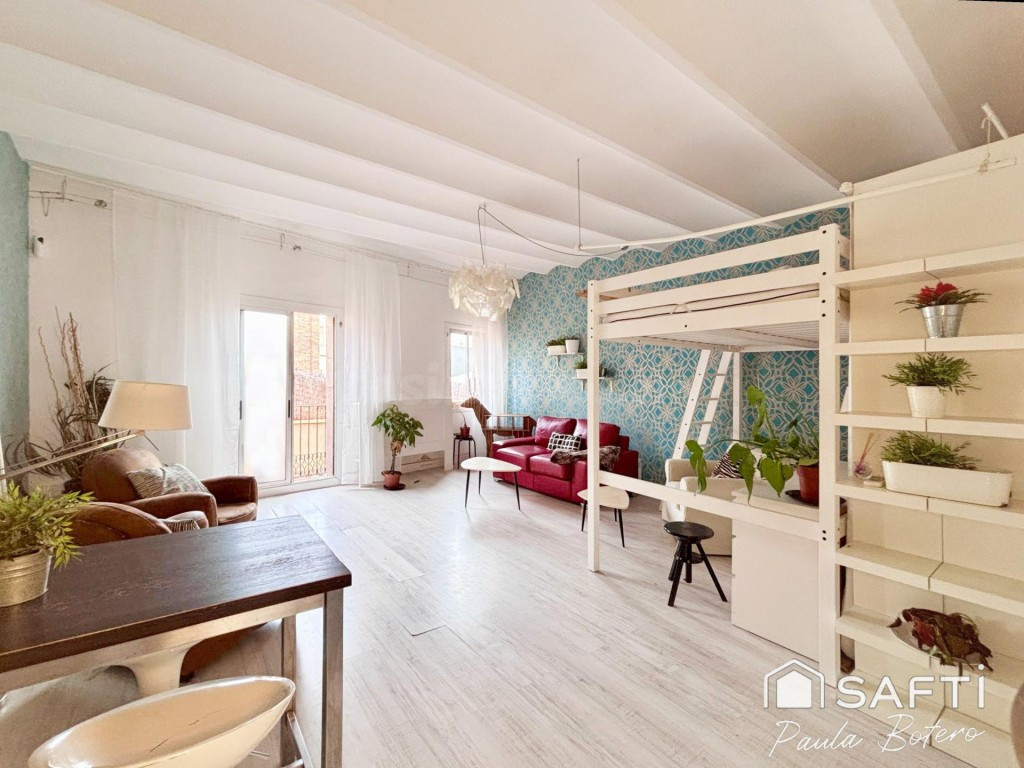 Loft con encanto en El Raval – amueblado y listo para entrar - foto 4