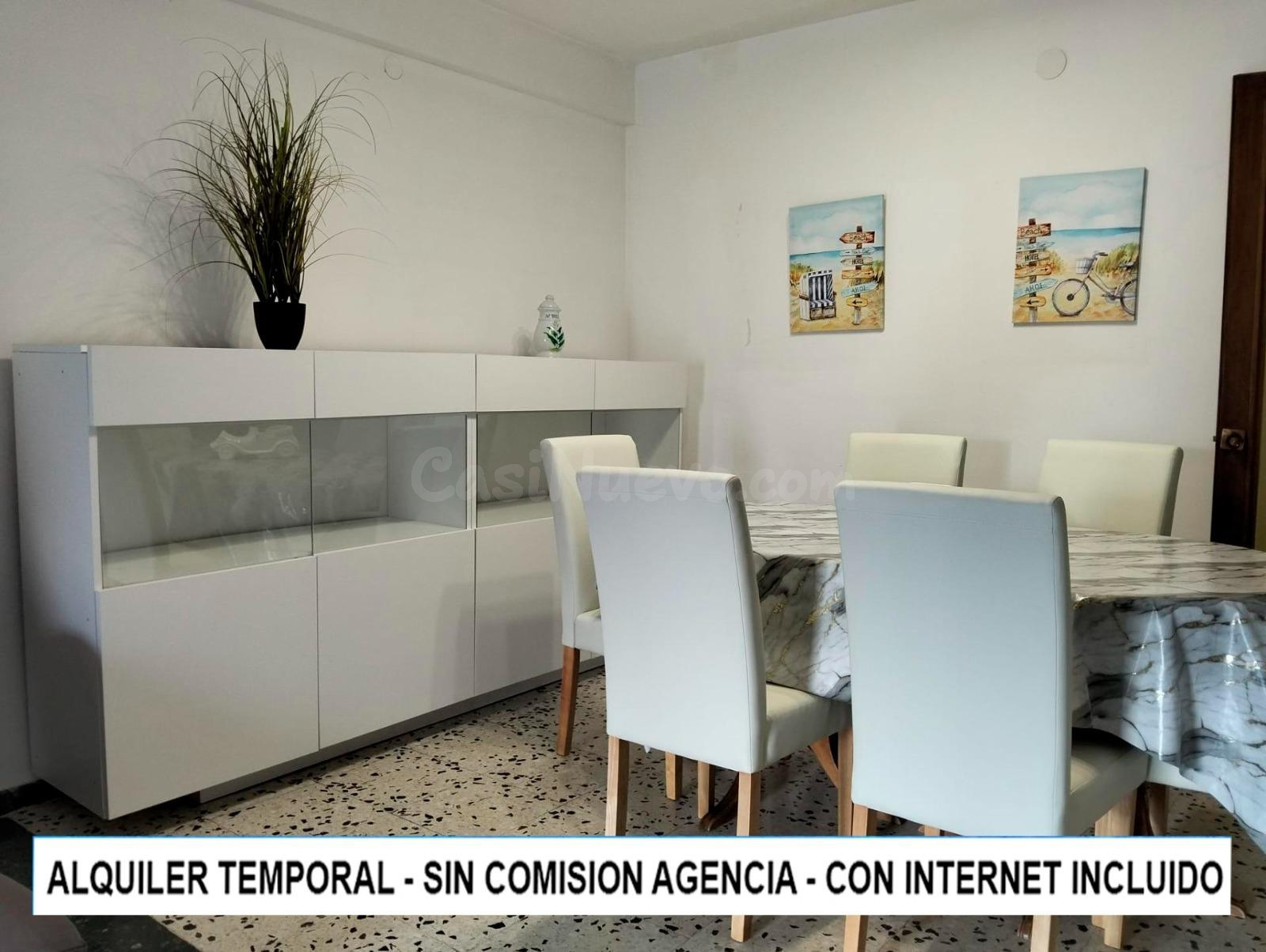 Piso de alquiler temporal amueblado a 50m de Calafell de la 