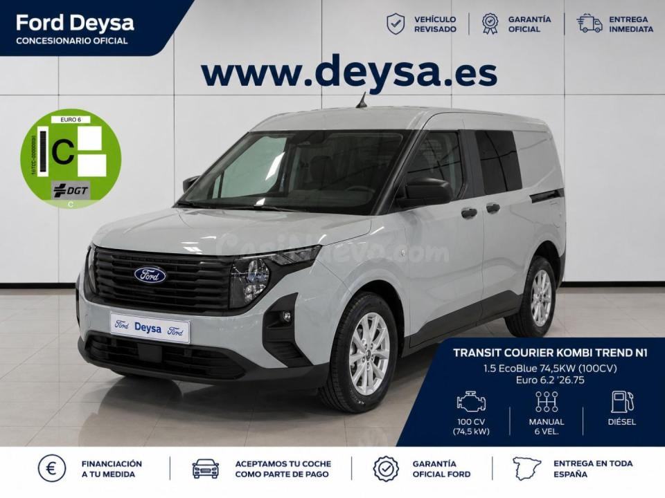 Ford Transit Courier Madrid - Furgoneta nueva 100 CV