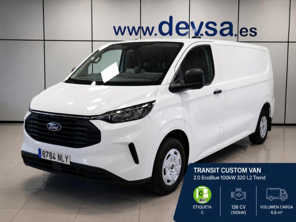 Ford Transit Custom Madrid - Furgoneta robusta y versátil