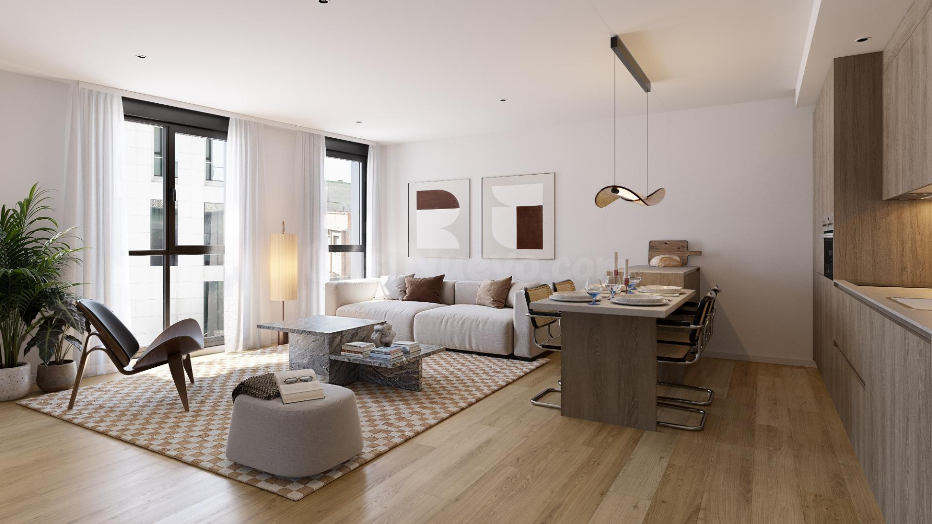 Piso 2 habitaciones 64m² en venta - Centro