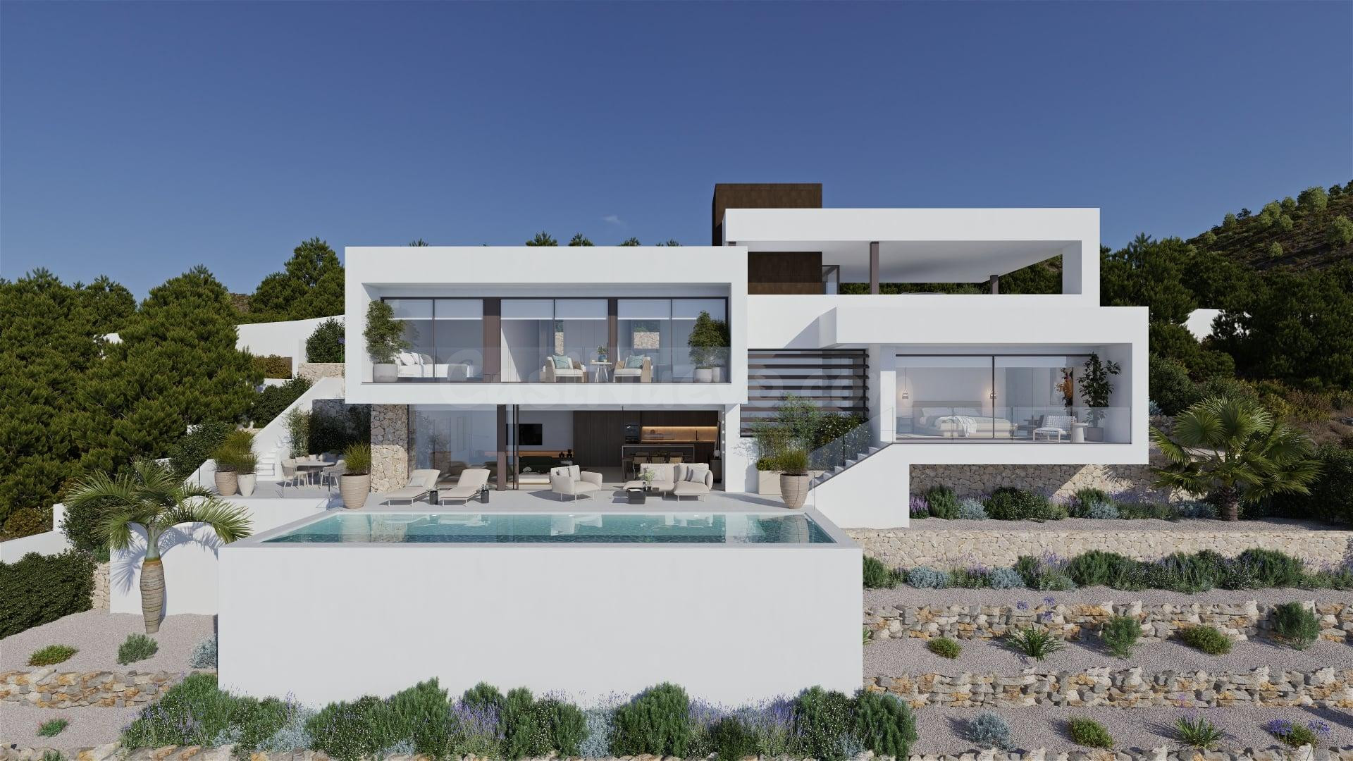 Villa 4 habitaciones 483m² en venta - Altea la nova